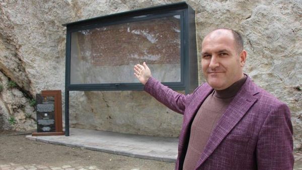 Amasya'daki 600 Yıllık Kitabe Restore Edildi, Dünyada Tek Olduğu Belirlendi