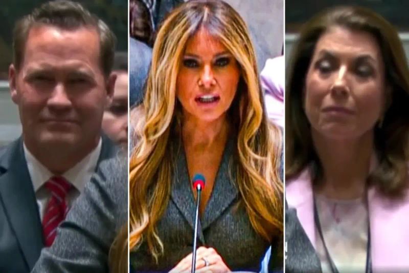 Melania Trump, BM Güvenlik Konseyi Oturumuna Başkanlık Eden İlk First Lady Oldu