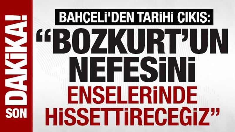 MHP Lideri Bahçeli'den 2053 Vizyonu ve 'Bozkurt'un Nefesi' Mesajı