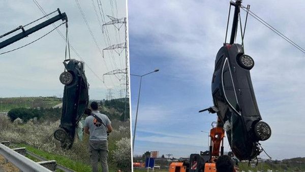 Saç Ekimi Uzmanı Berkay Tulpar Lüks Aracıyla Kemerburgaz'da Kaza Yaptı