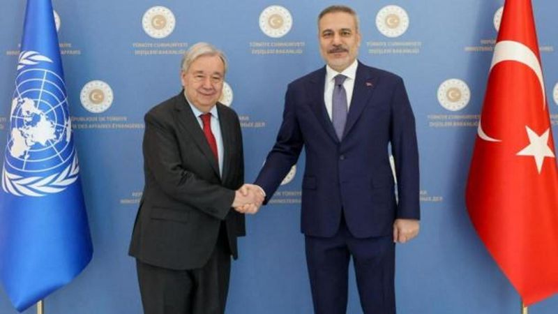 Türkiye ve BM Genel Sekreteri Guterres Savaşın Sonlandırılması İçin Görüştü