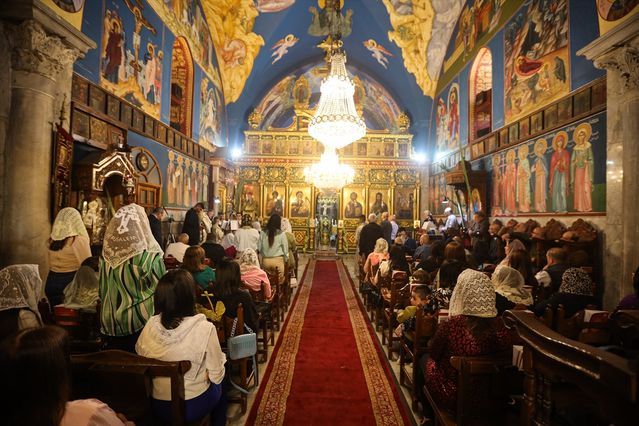 Gazze'deki Ortodoks Hristiyanlar Palmiye Pazarı Bayramı'nı Saldırılar Altında Kutladı