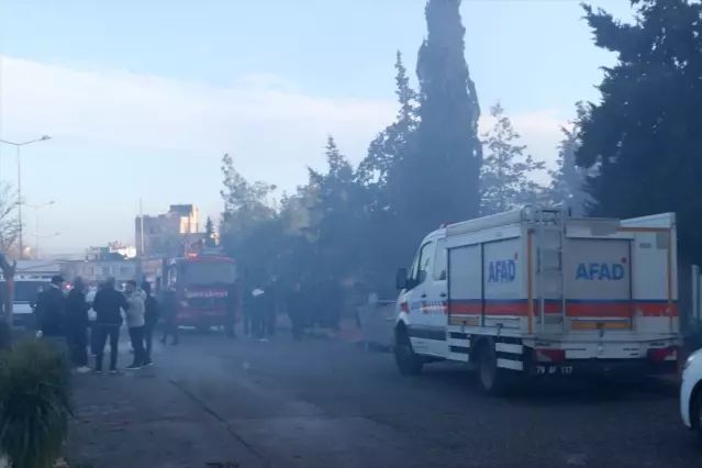 Kilis'te Sivil Toplum Kuruluşu Binasında Çıkan Yangın Kontrol Altına Alındı