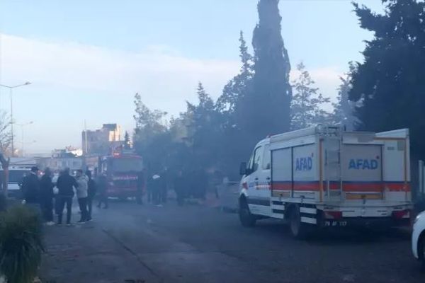 Kilis'te Sivil Toplum Kuruluşu Binasında Çıkan Yangın Kontrol Altına Alındı