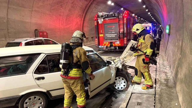 Kahramanmaraş'ta Trafik Kazasında 1 Kişi Yaralandı