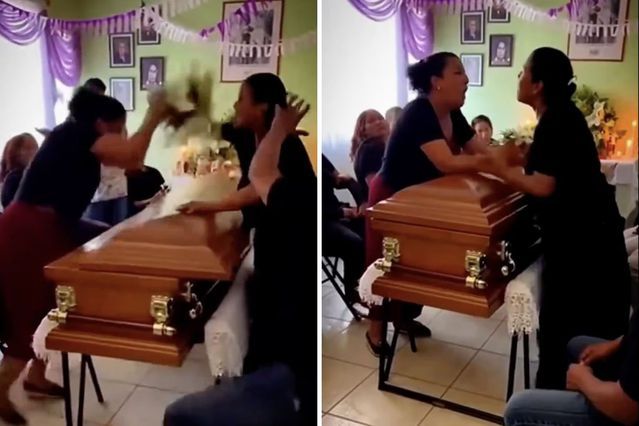 Veracruz'da Cenazede Sadakatsizlik Kavgası Tabutu Salladı