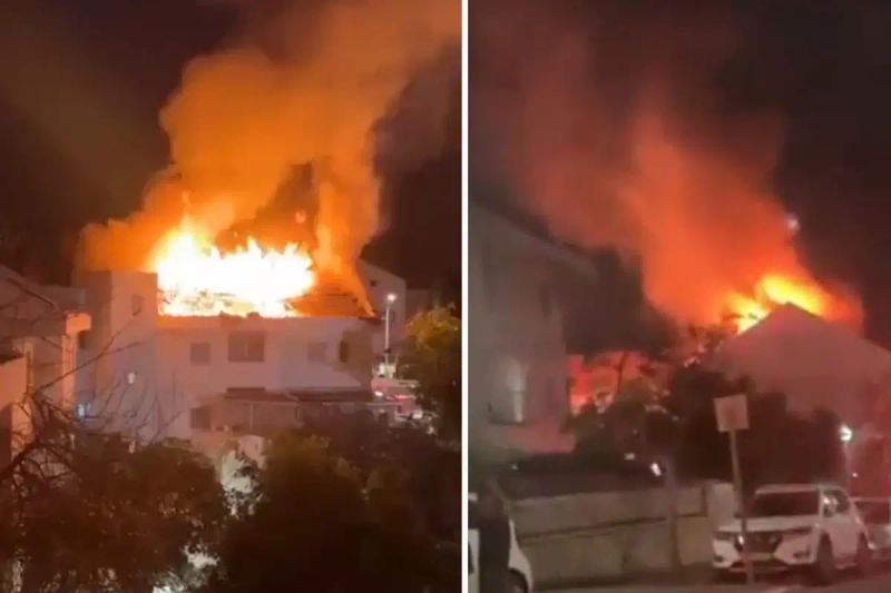 İran, İsrail'e Füze Saldırısıyla Ağır Darbe Vurdu