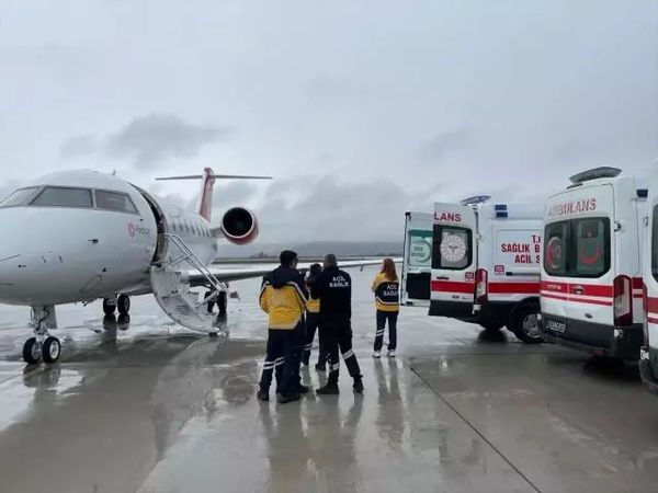 Bingöl’de Zatürre ve Kalp Sorunu Şüphesi Olan Bebek Ankara’ya Sevk Edildi