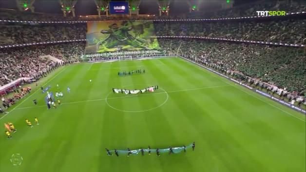 Al Ahli Taraftarlarından Merih Demiral'ın Yer Aldığı Etkileyici Koreografi