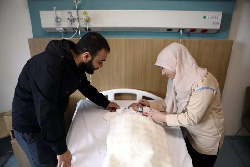 Gaziantep'te 1,5 Aylık Talha Bebek Nadir Tümörden Başarıyla Kurtarıldı