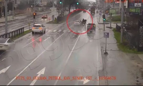 Samsun’da Şubat Ayındaki Trafik Kazaları KGYS Kameralarında Kaydedildi