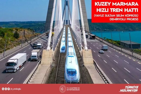 Kuzey Çevre Demiryolu Projesi İçin İhale Resmi Gazete'de Yayımlandı