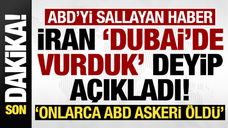 İran, Dubai'deki ABD Askeri Noktasına İHA Saldırısında Bulundu: Çok Sayıda Amerikan Askeri Öldü