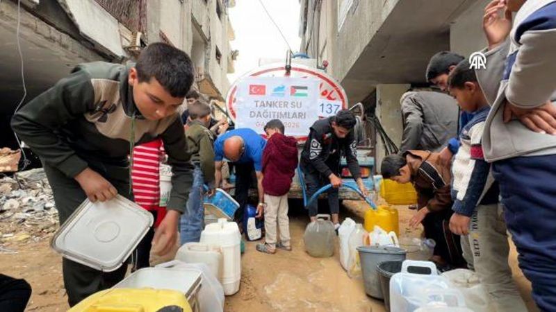 Türk Mavi Marmara Vakfı Gazze’ye 600 Bin Litre İçme Suyu Sağladı