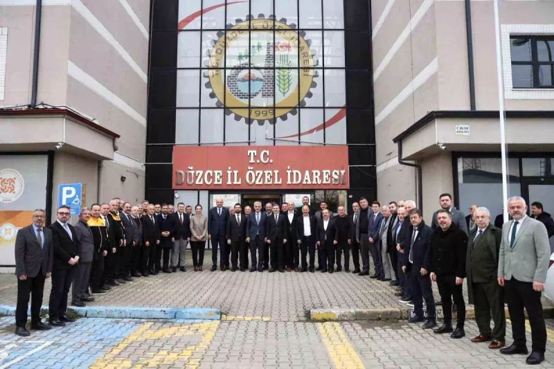 Düzce Valisi Makas, İl Özel İdaresi'nin 2026 Projelerini İnceledi