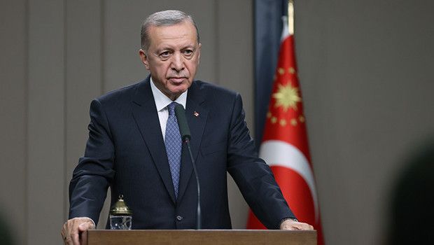 Cumhurbaşkanı Erdoğan, Filistin Başkan Yardımcısı Hüseyin eş-Şeyh'i Kabul Etti