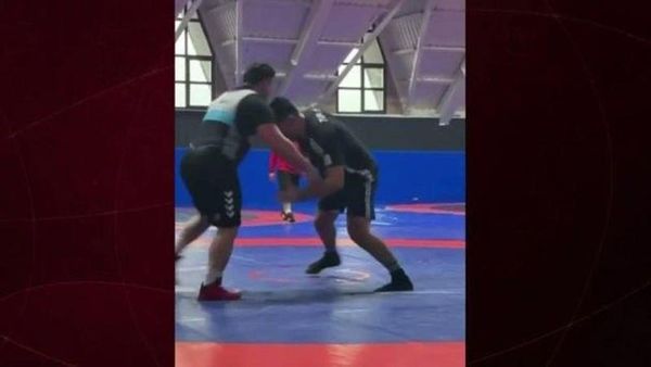 Taha Akgül ve Rıza Kayaalp 2026 Avrupa Şampiyonası İçin Minderde Buluştu