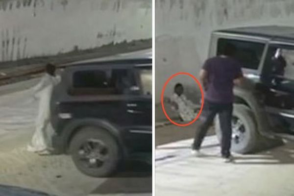 Uttar Pradesh'te Torununun Aracının Altında Kalan Yaşlı Kadın Hayatını Kaybetti