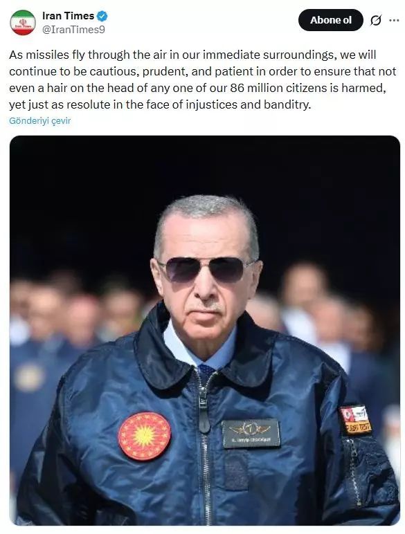 Cumhurbaşkanı Erdoğan'dan İran-ABD Gerilimine Barış Çağrısı