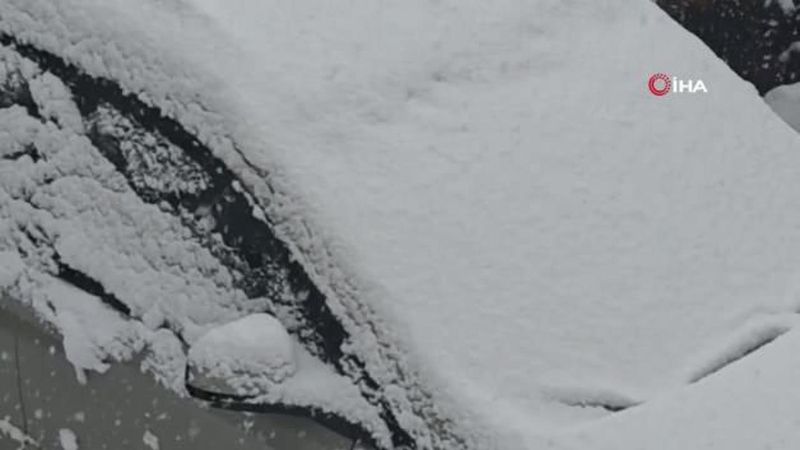 Bitlis'te Nisan Ayında Yoğun Kar Yağışı 84 Köy Yolunu Kapattı