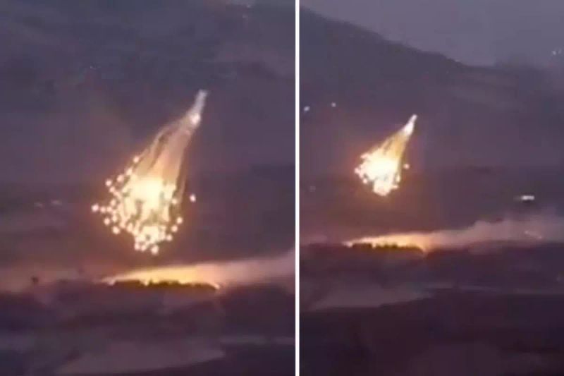İsrail Beyaz Fosfor Bombasıyla Lübnan'da Sivil Alanları Hedef Aldı