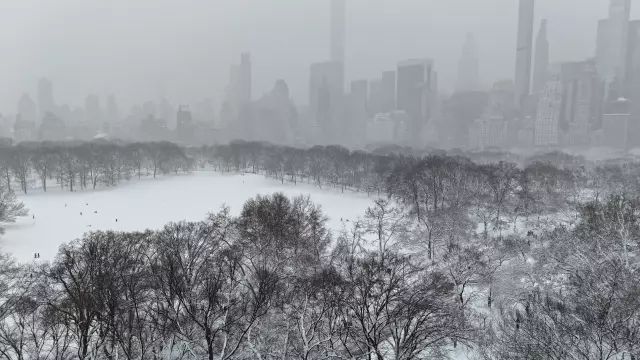 ABD'nin Kuzeydoğusunda Yoğun Kar Fırtınası Hayatı Felç Etti