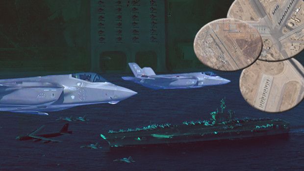 ABD, 150’den Fazla Savaş Uçağını İran’a Karşı Girit ve Ürdün Üslerine Kaydırdı