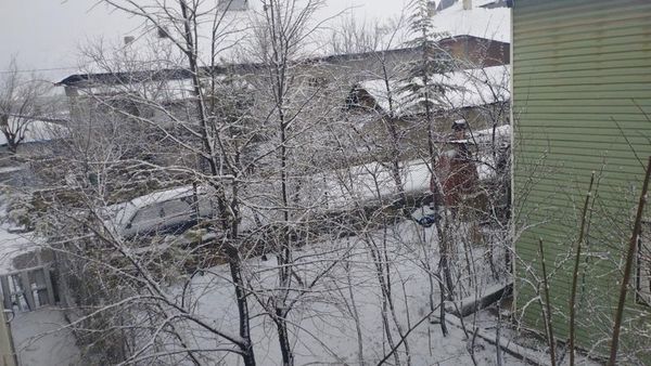 Adana Tufanbeyli'de Kar Yağışı İlçeyi Beyaza Bürüdü