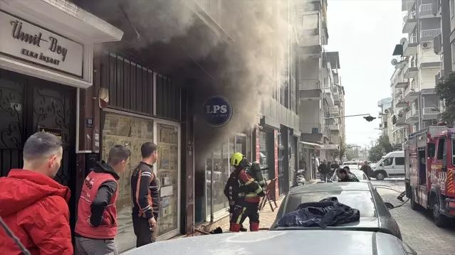 Aydın Efeler’de İş Yerinde Çıkan Yangın Kontrol Altına Alındı