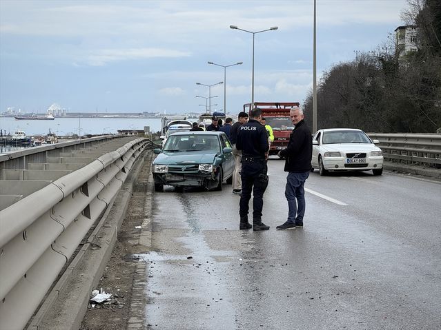 Samsun Canik’te İki Trafik Kazası: 2 Kişi Yaralandı