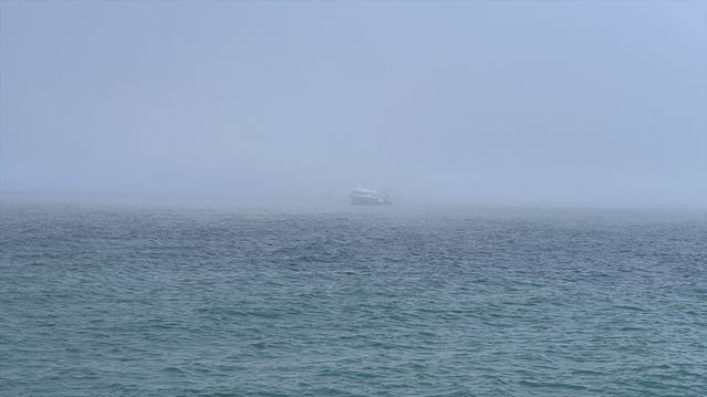 Abana’da Yoğun Sis Görüş Mesafesini Azalttı