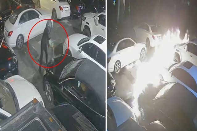 Beşiktaş'ta Araç Kiralama Şirketine Benzinli Saldırı ve Silahlı Baskın