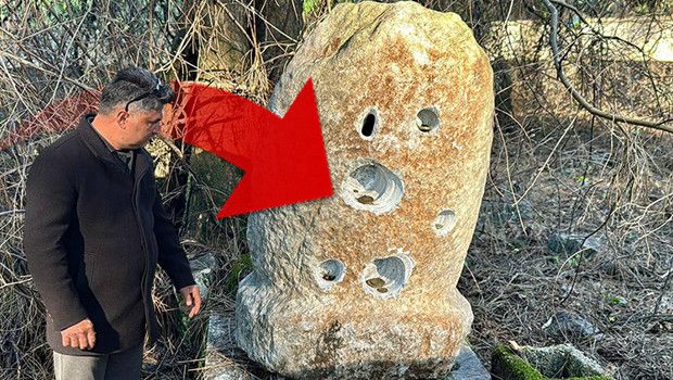 Muğla'da Delik Dede Türbesi'nin Adak Taşı Çalındı, Muhtar Uyarıda Bulundu