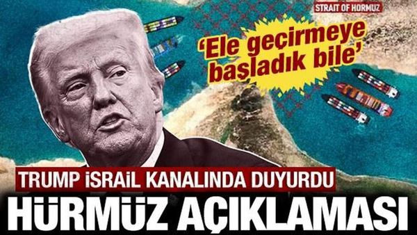 Trump, Hürmüz Boğazı'nın Kontrolünü Ele Geçirdiklerini Açıkladı