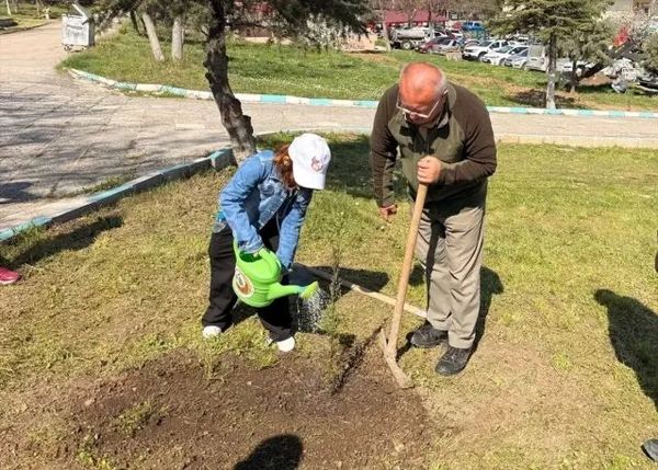 Vezirköprü Anaokulu Öğrencileri Fidan Dikerek Doğa Bilincini Güçlendirdi