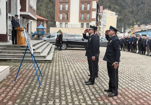 Çaykara'da Türk Polis Teşkilatı'nın 181. Yılı Törenlerle Kutlandı