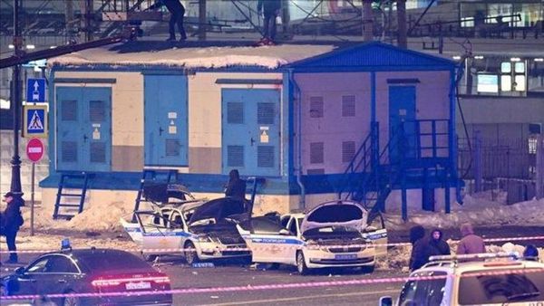 Moskova'da Patlama: 1 Polis Öldü, 2 Polis Yaralandı