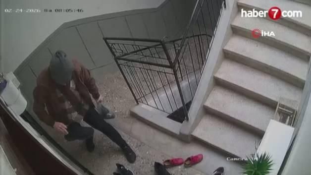 Konya'da Marka Takıntılı Hırsız Güvenlik Kamerasında Yakalandı