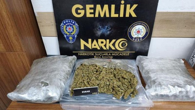 Gemlik'te Özel Düzenekli Uyuşturucu Serası Çökertildi