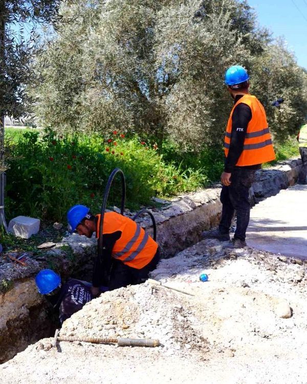Milas Kemikler Mahallesi İçme Suyu İsale Hattı Yenilendi