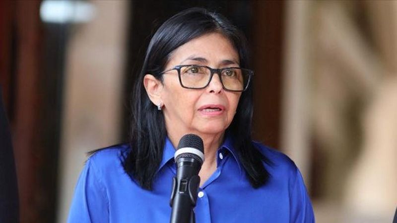 ABD, Venezuela'nın Geçici Devlet Başkanı Delcy Rodriguez'e Yaptırımları Kaldırdı