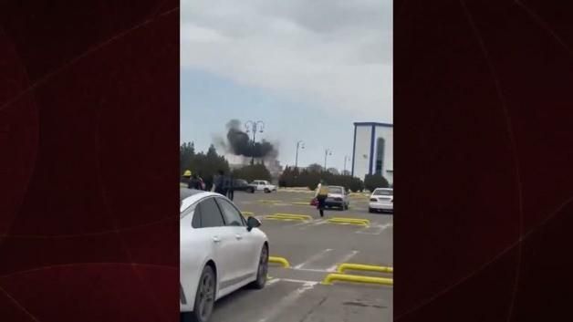 İran'dan Atılan İHA Nahçıvan'da Düşerek İki Kişiyi Yaraladı