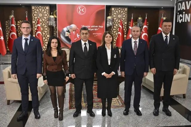 MHP Genel Merkezi'nde Siyasi Partiler Bayramda Bir Araya Geldi