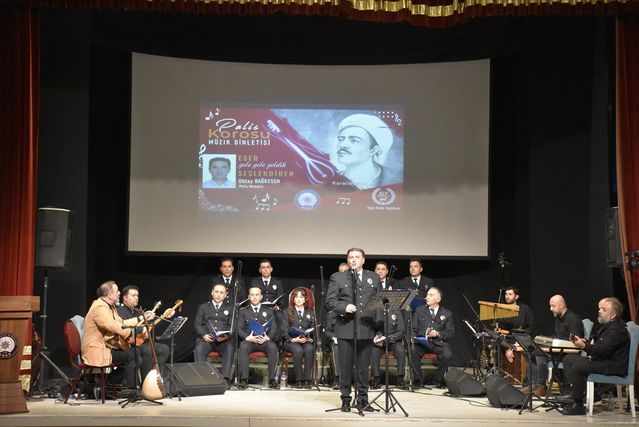 Polis Korosu, Türk Polis Teşkilatı'nın 181. Yılını Müzik Dinletisiyle Kutladı