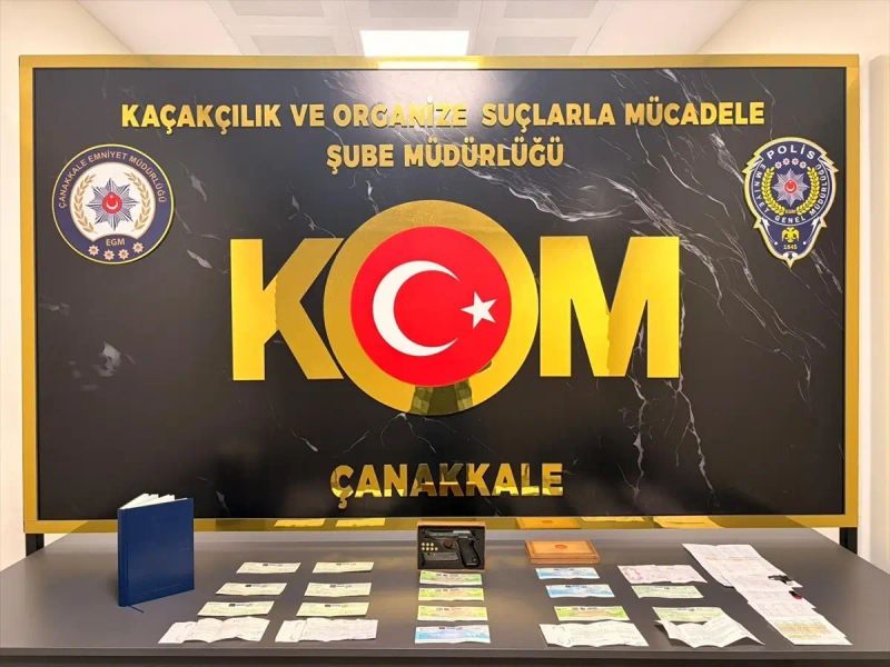 Çanakkale Biga'da Tefecilik İddiasıyla 2 Şüpheli Tutuklandı
