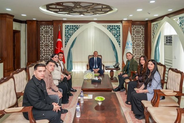 Prof. Dr. Musa Gençcelep, Vali Taşyapan'ı Makamında Ziyaret Etti