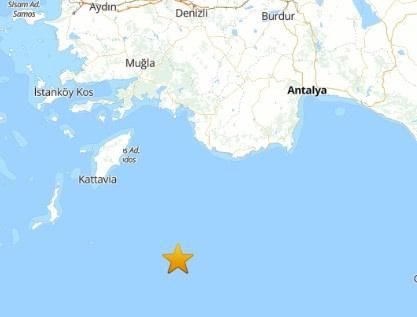 AFAD Antalya Açıklarında 4.0 Büyüklüğünde Depremi Duyurdu