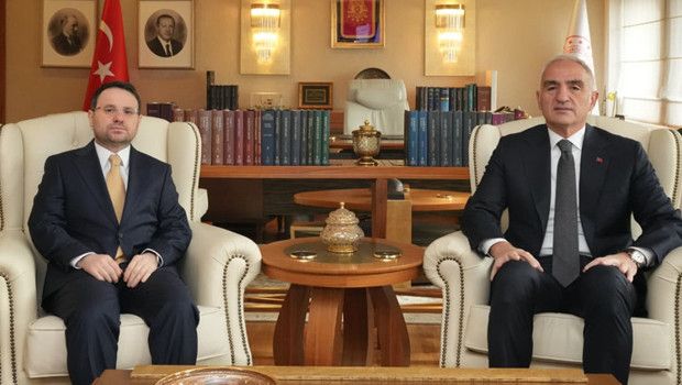 Bakan Gürlek, Kültür ve Turizm Bakanı Ersoy’u Ziyaret Etti