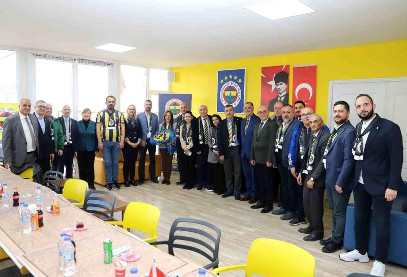 KUTSO Heyeti Kütahya'da İş Dünyası ve Spor Temsilcileriyle Görüştü