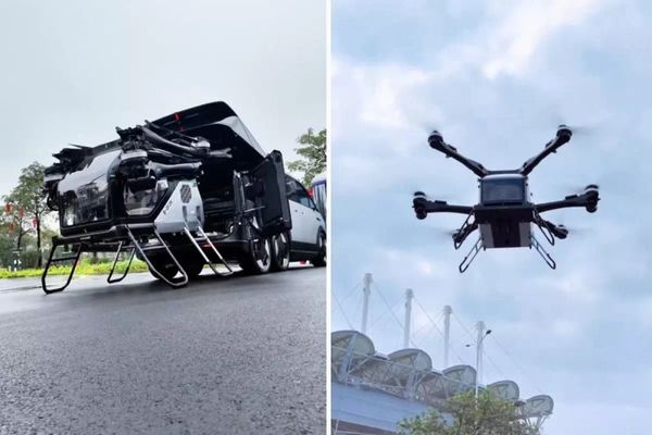 Çin, Uçan Arabada Seri Üretime Resmen Başladı